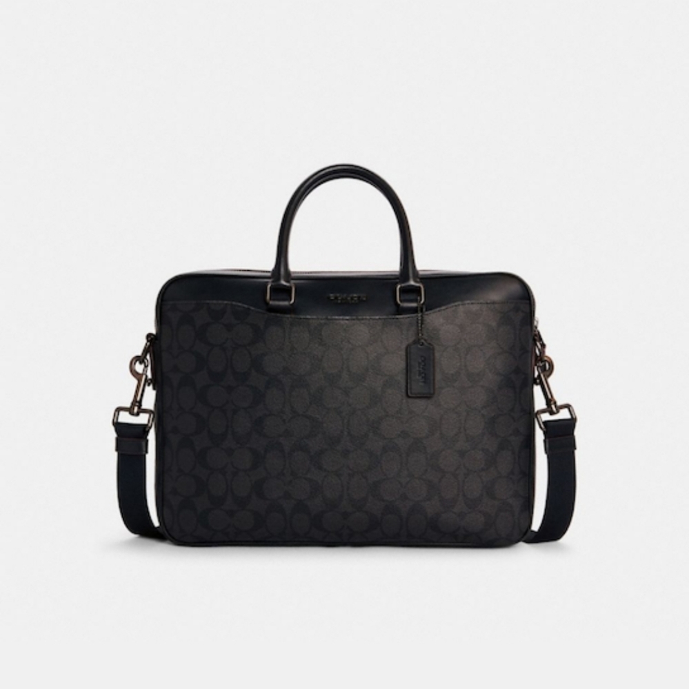 *SOLD* Coach Beckett Slim Briefcase